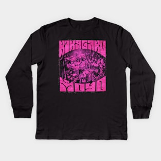 kikagaku moyo psychedelic 60s Kids Long Sleeve T-Shirt